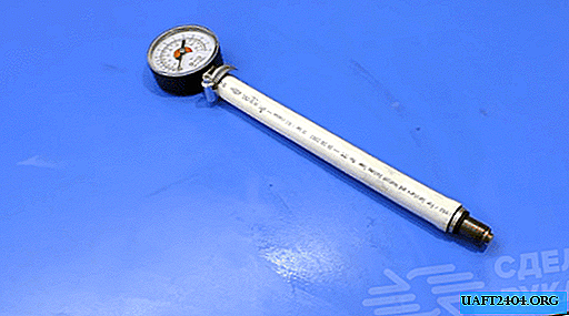 Compressômetro de uma velha vela de ignição