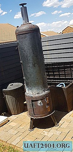 Smokehouse dintr-un cilindru