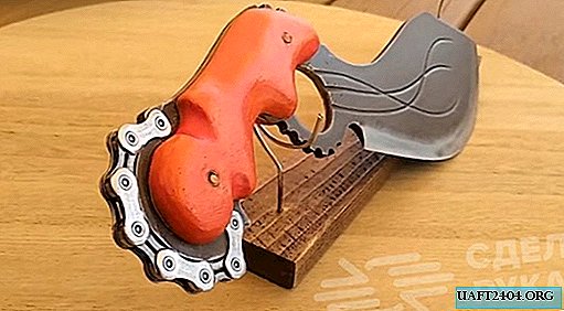 Cuchillo de motociclista genial de bricolaje
