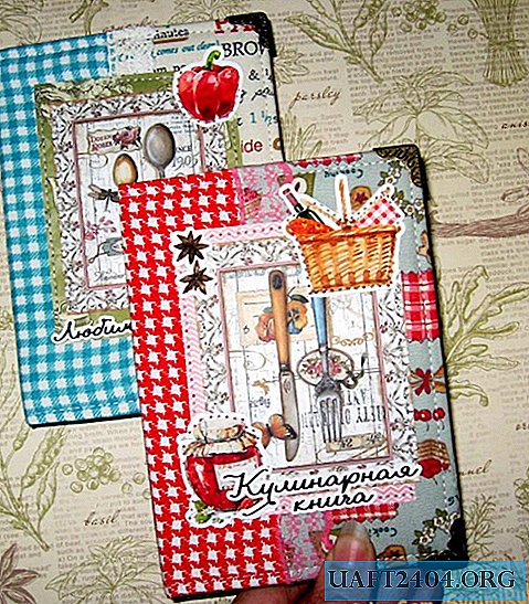 DIY cooking notebooks