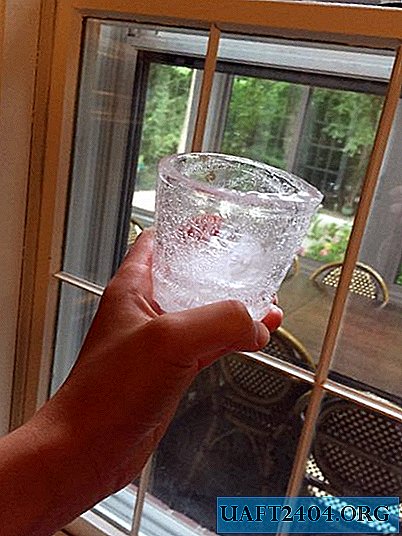 Do-it-yourself ice glasses