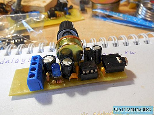 Amplifier on the LM386