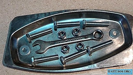 Magnetplatta för bultar och verktyg