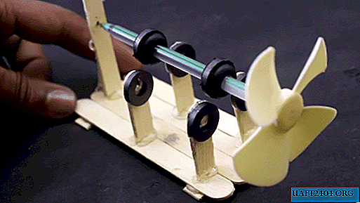 DIY magnetická lopatka na poveternostné podmienky