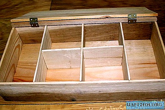 Meistriškumo klasė: pasidaryk pats medinė dėžutė