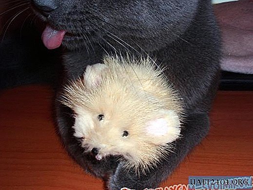 Bulu mainan tikus untuk kucing