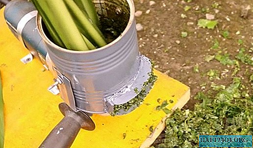 Mini moedor para grama e folhas da rebarbadora