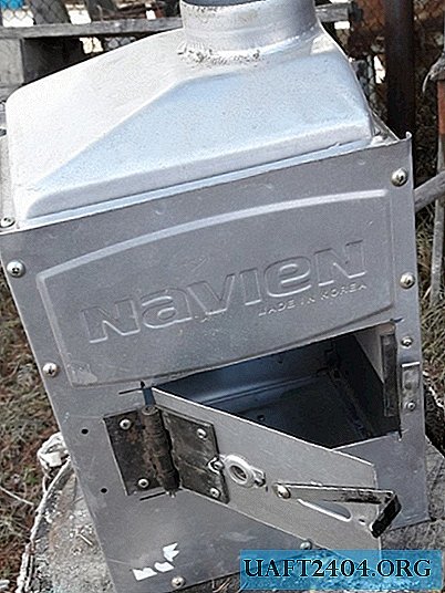 Oven mini boiler gas yang terpasang di dinding