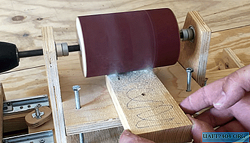 DIY sanding machine for wood