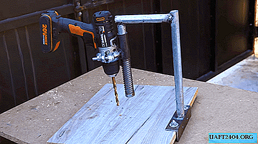 Mini drill from a conventional screwdriver