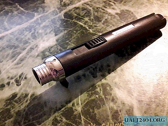 Modification of gas soldering iron