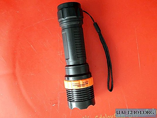 Modification of a flashlight (from AAA batteries to 18650 battery)