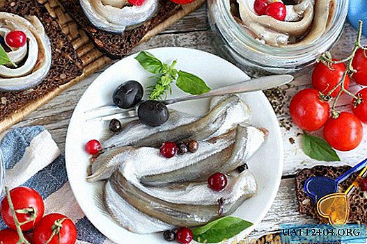 Capelin dry salted