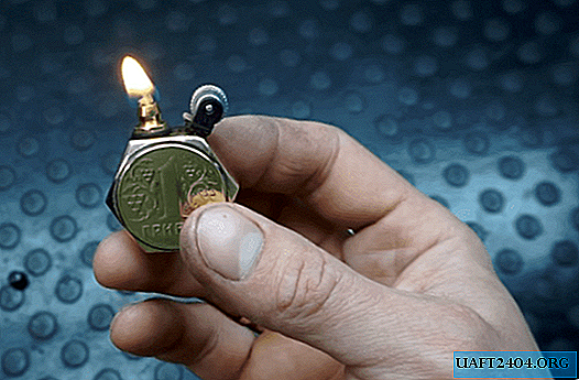 Self-made coin lighter