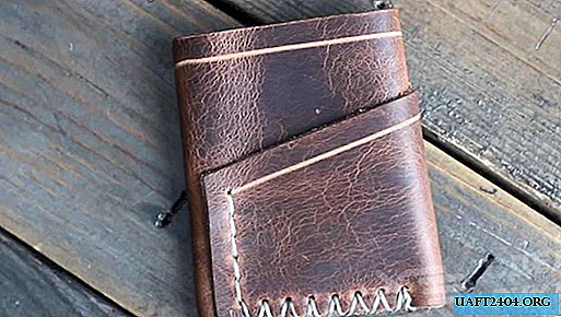 Men's wallet made of genuine leather for money and credit cards