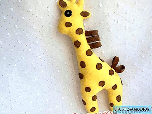 Zacht stuk speelgoed - giraf