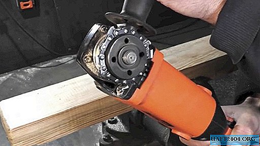 Chainsaw grinder attachment