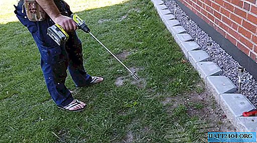 Screwdriver head: for weed removal in the country