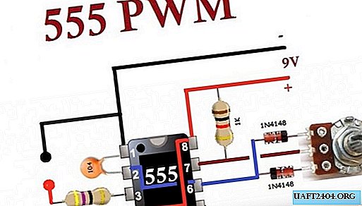 Controlador PWM simples no NE555