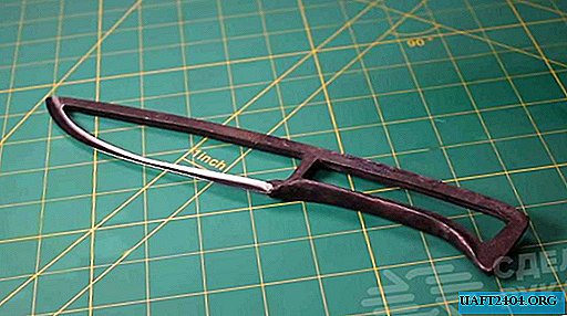 Neįprastas peilis iš labiausiai įprastos metalo juostelės