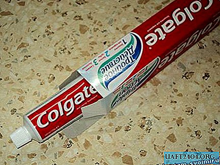 Uso inusual de pasta de dientes