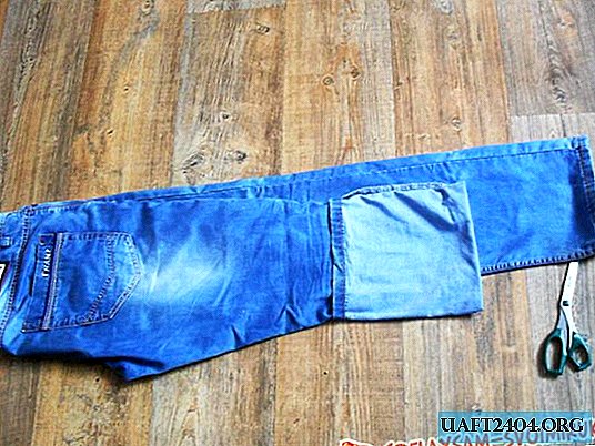 Uued lühikesed püksid vanadest teksapükstest