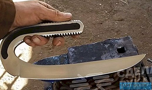 Viper Fang Messer aus einem Gasschlüssel
