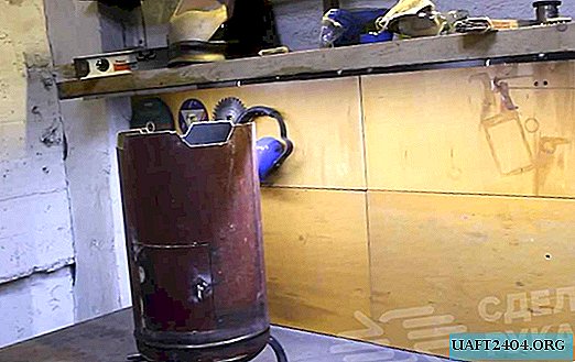 The center for a cauldron from a gas cylinder do it yourself