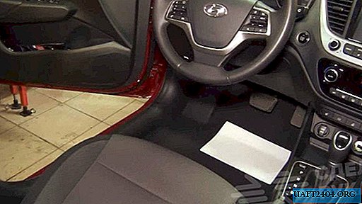 Very useful "armor" for the floor in the passenger compartment