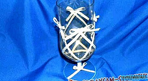 Making wedding glasses