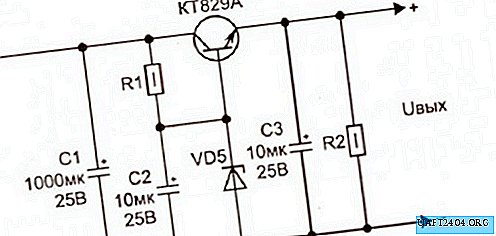 Stabilizator parametryczny na tranzystorze i diodzie Zenera