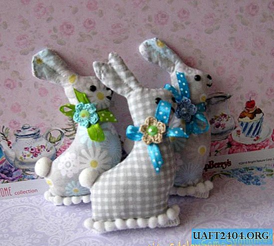Kelinci Paskah terbuat dari kain