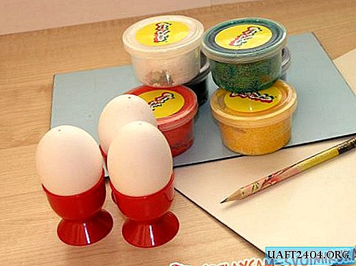 Easter eggs from ... plasticine