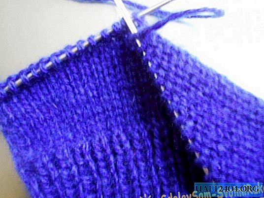 Buttonhole - purl and front loops
