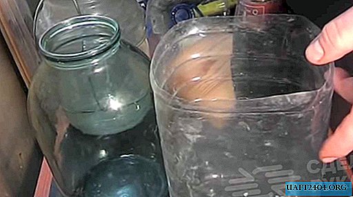 Plasthus för glasburkar av PET-flaskor