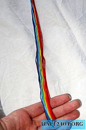 Adornos que tejen "Rainbow"