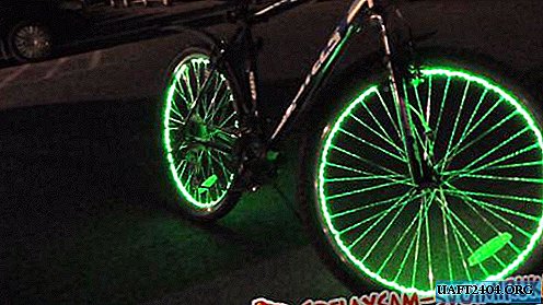 Fahrradfelge Lichter