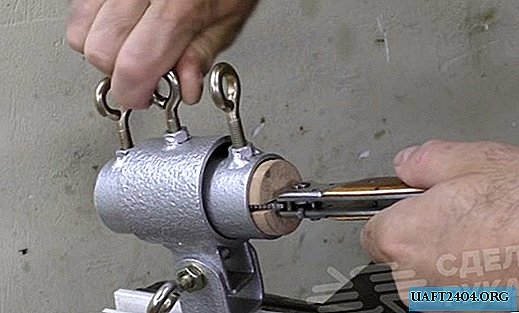 Et nyttigt værktøj til fremstilling og reparation af knivehåndtag