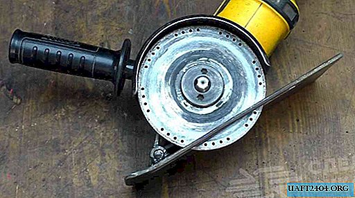 Useful fixture for angle grinder