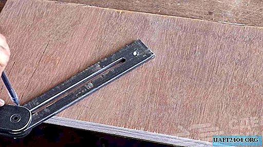 Useful marking tool (malka) from strip scraps