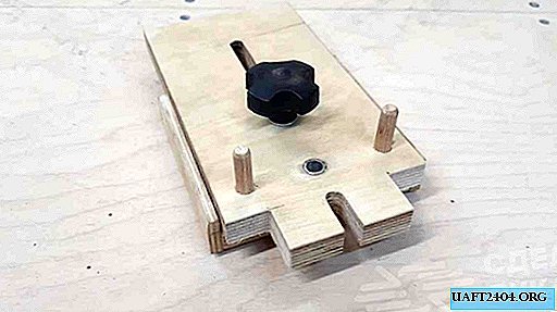 Useful fixture for assembling cabinet furniture