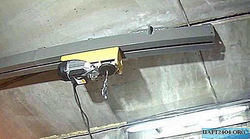 A practical way to install electric hoists in a workshop or garage