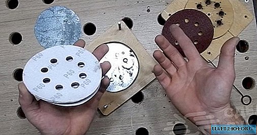 Outil pour faire des meules avec des trous
