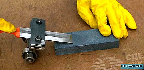 Tool for quick and easy sharpening of chisels
