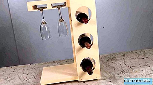 A simple bottle stand that everyone can make