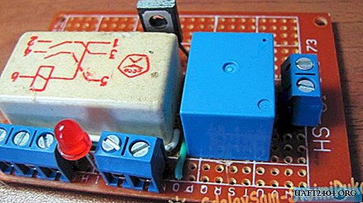 Cel mai simplu circuit automat de control al nivelului apei