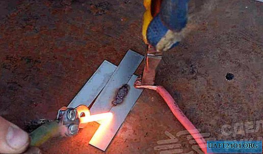 The simplest machine for welding thin metal