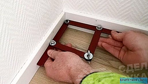 The simplest corner conductor do-it-yourself