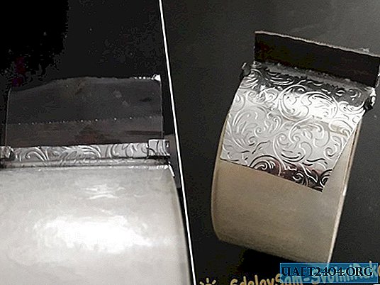 Simple do-it-yourself tape dispenser