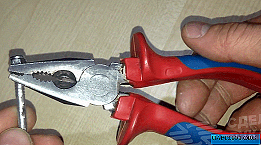 A simple and convenient clamp made of old pliers